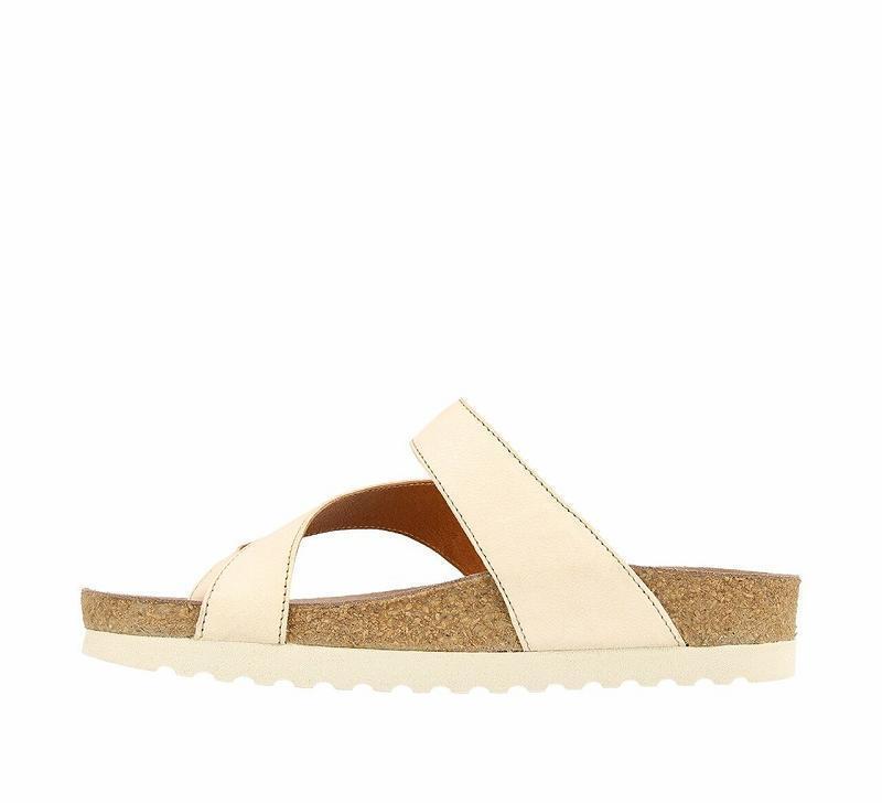 Birkenstock Lola Læder Sandaler Dame Hvide | DK 384LIS